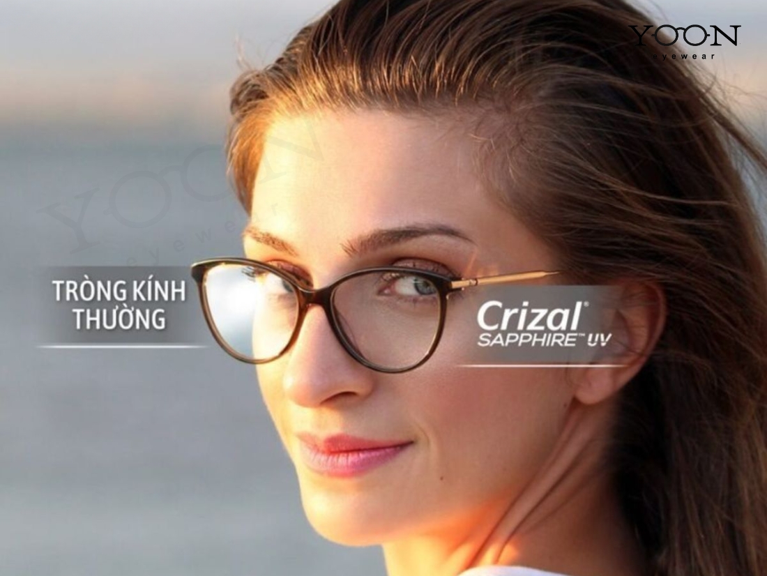 SO SÁNH CRIZAL SAPPHIRE VỚI LỚP PHỦ THÔNG THƯỜNG