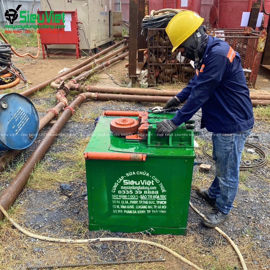 Máy uốn đai tròn