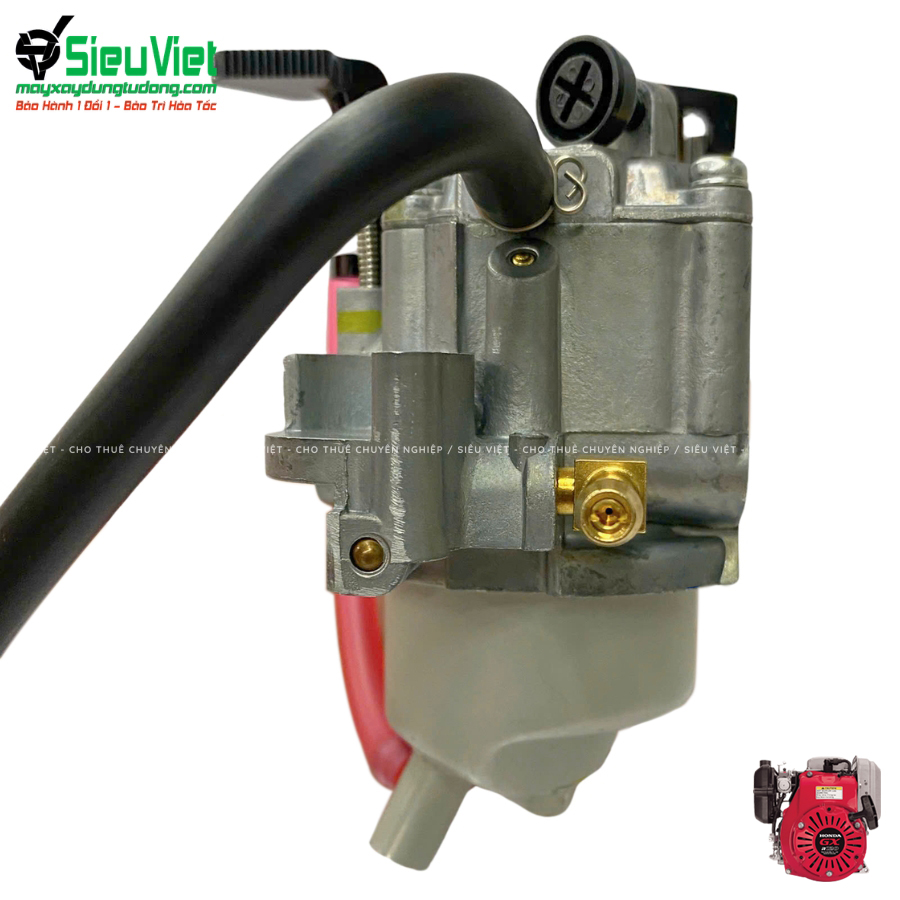 Bộ chế hòa khí (bình xăng con) động cơ xăng GXR120