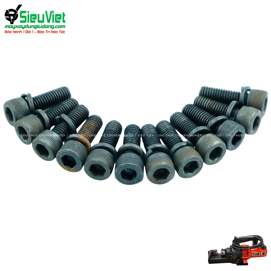 Bulon lục giác 10x30mm máy cắt sắt thủy lực cầm tay