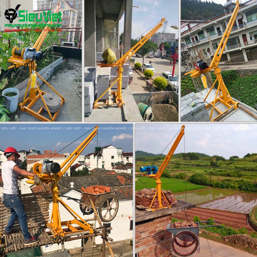 cẩu xoay 360 độ