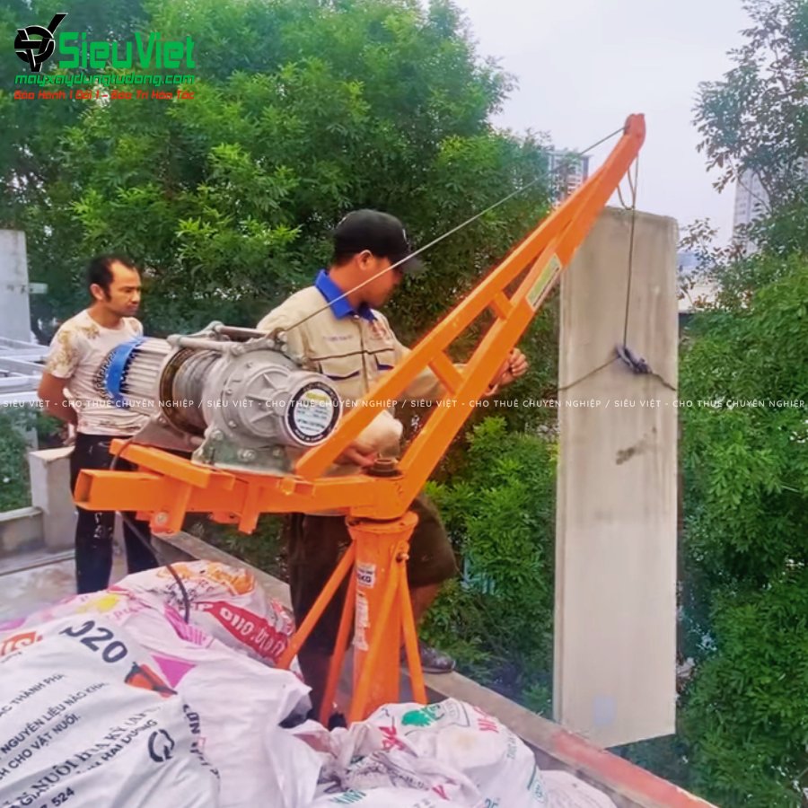 cẩu xoay 360 độ