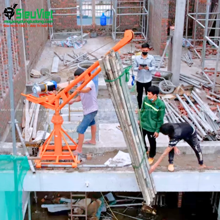 cẩu xoay 360 độ