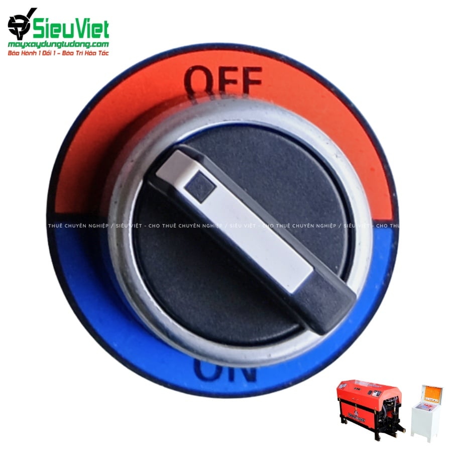 Công tắc On Off trên bảng điều khiển
