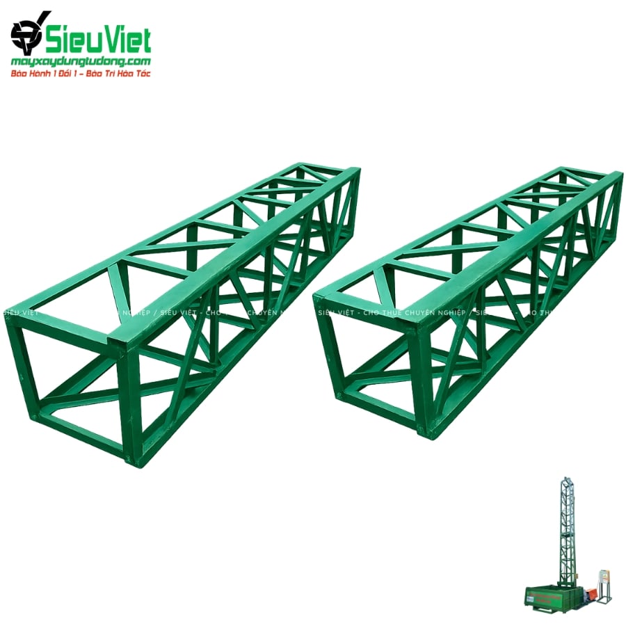 Khung đốt vận thăng nâng hàng VTSV500 VTSV1000