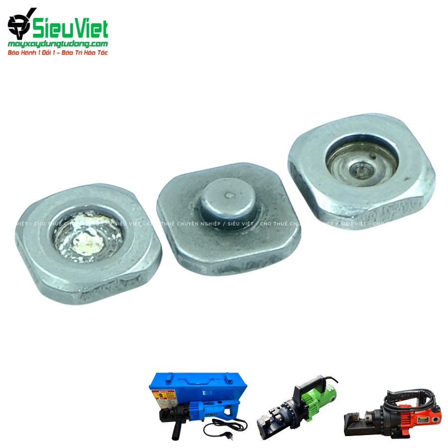 Long đền vuông máy cắt sắt thủy lực phi 25