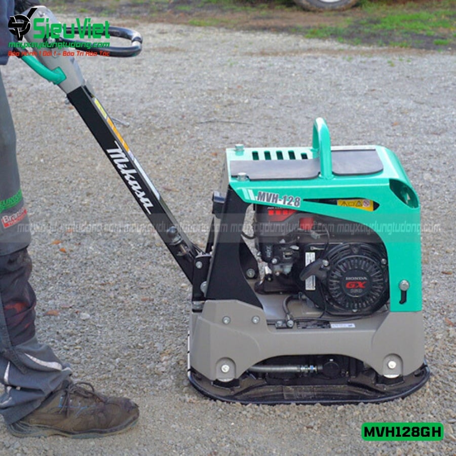 Máy đầm bàn thủy lực Mikasa MVH128GH tại Siêu Việt
