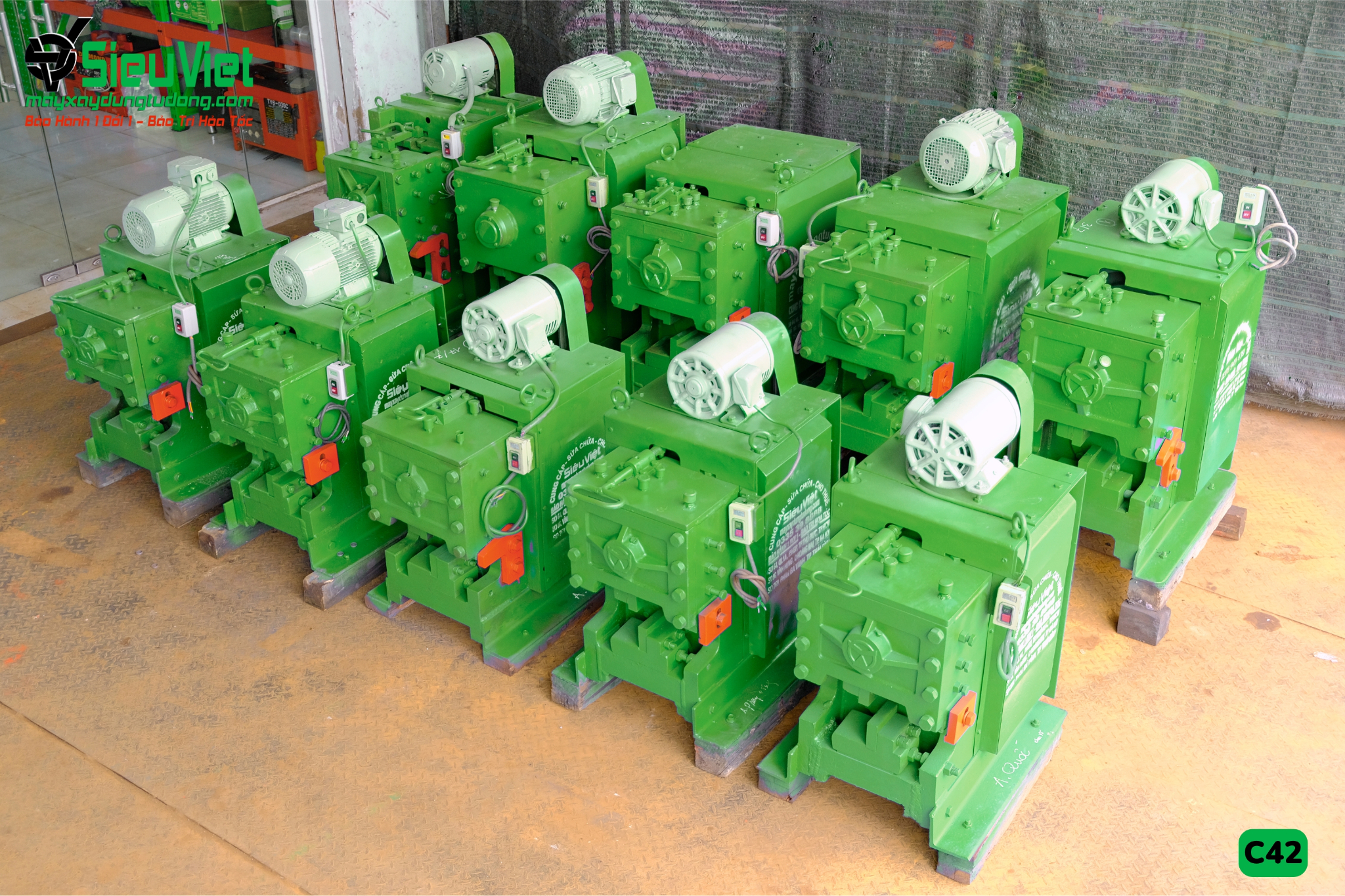 Máy cắt sắt C42 Nhật Bản Cũ