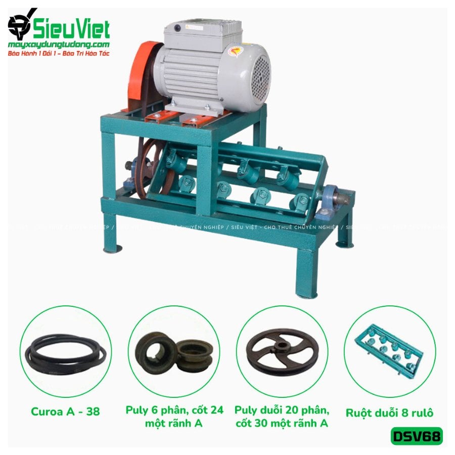 Máy duỗi sắt DSV68