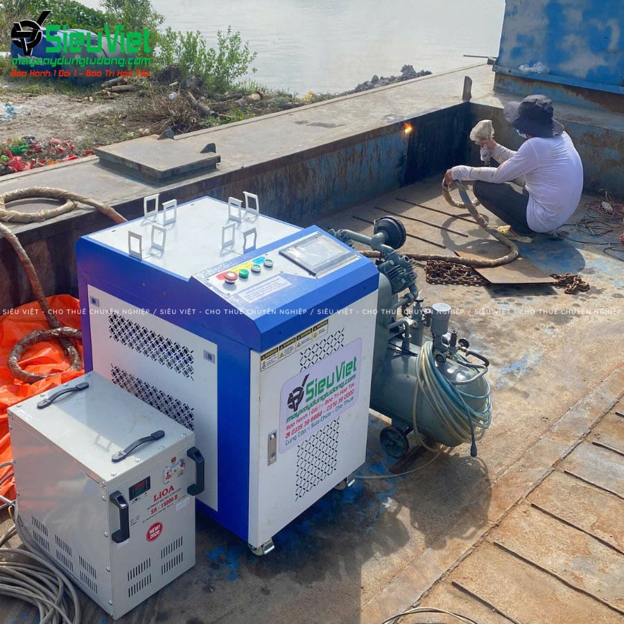 Máy laser tẩy gỉ sắt