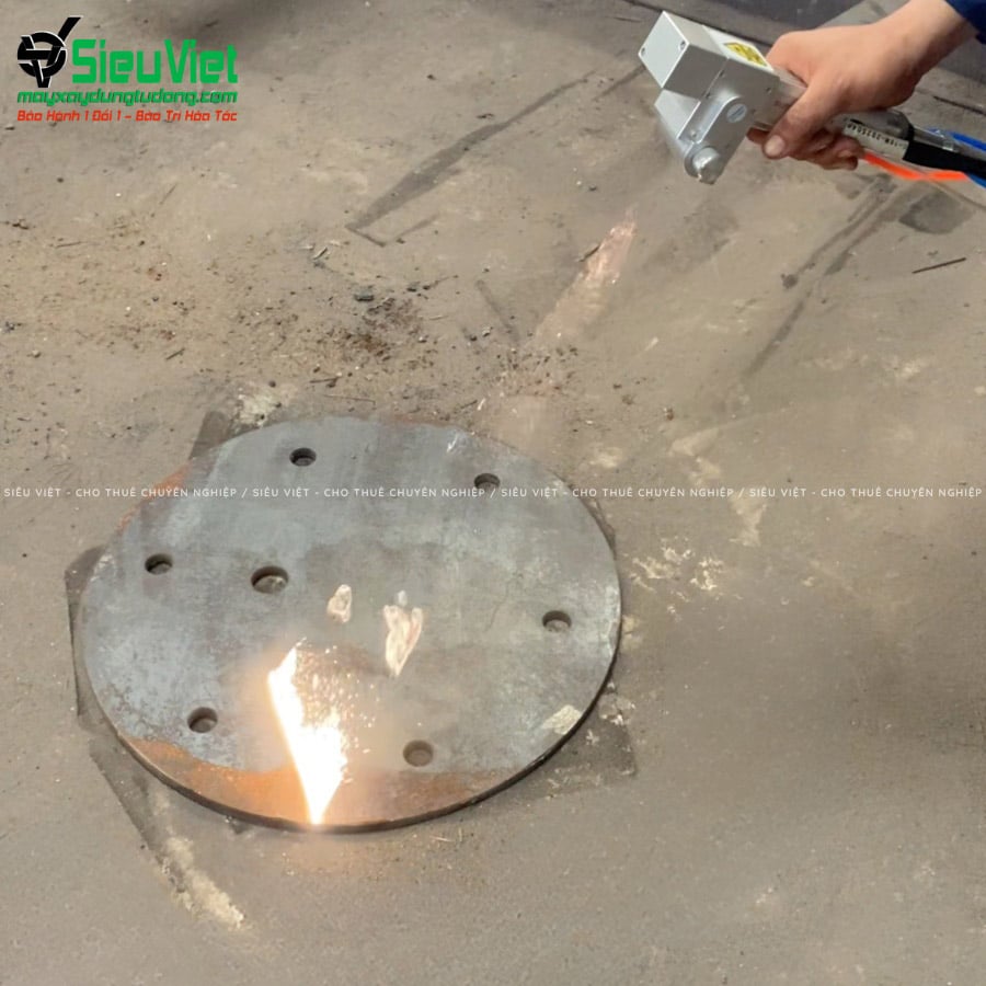 Máy laser tẩy gỉ sắt