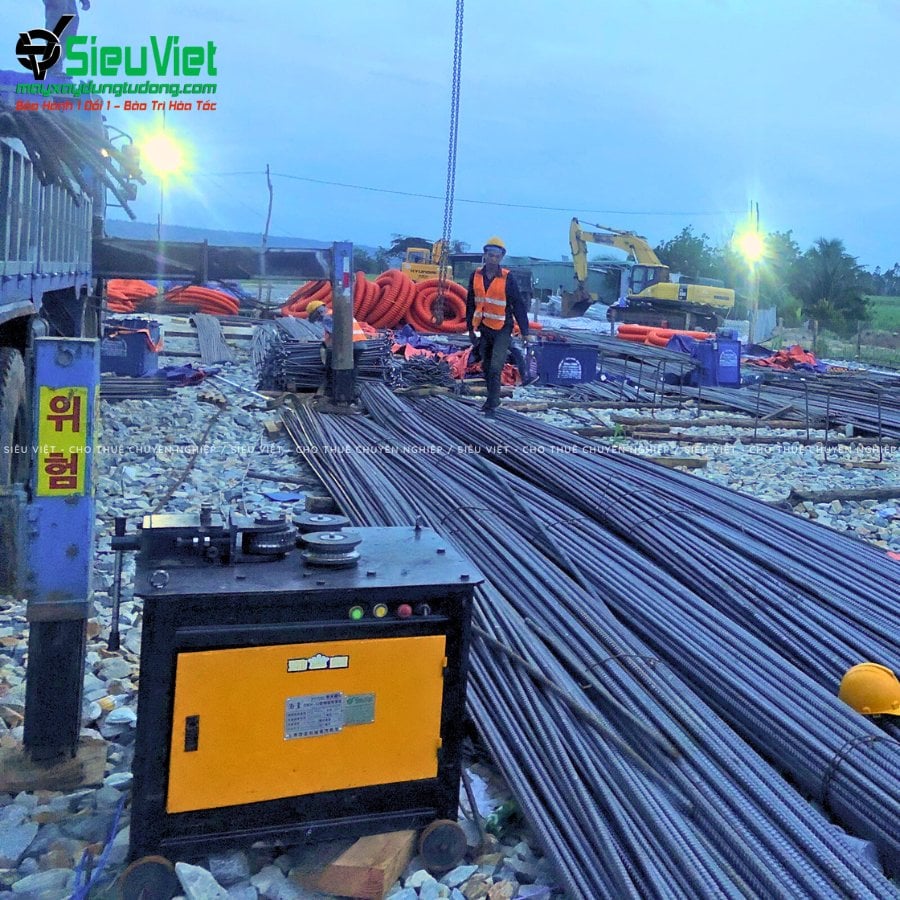 Máy uốn đai tròn