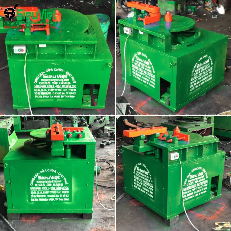 Máy uốn sắt B42 nội địa Nhật Bản sau khi sửa