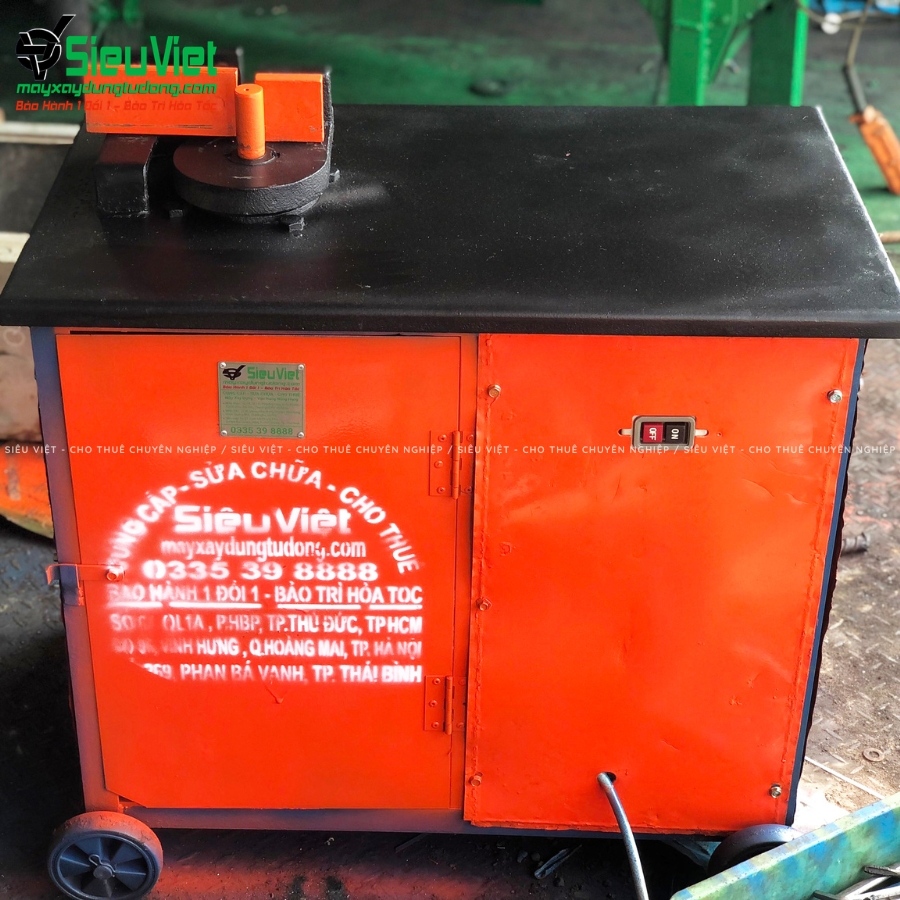 Máy uốn sắt GF20 Trung Quốc sau khi sửa