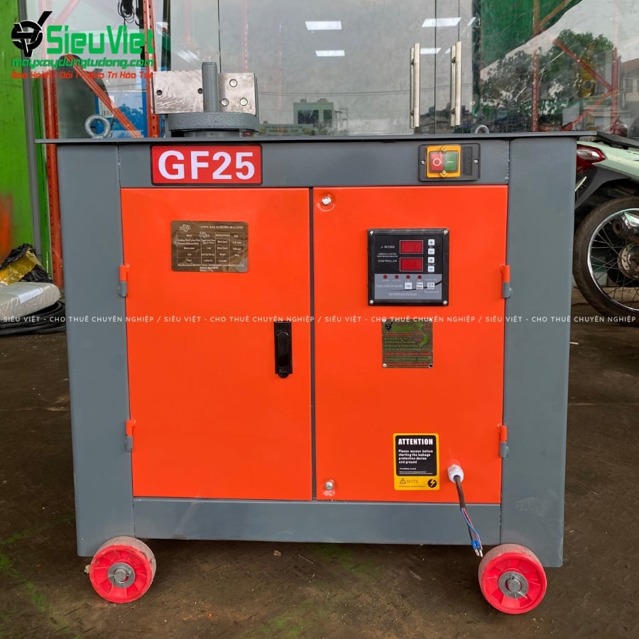Máy uốn sắt GF25 Trung Quốc sau khi sửa