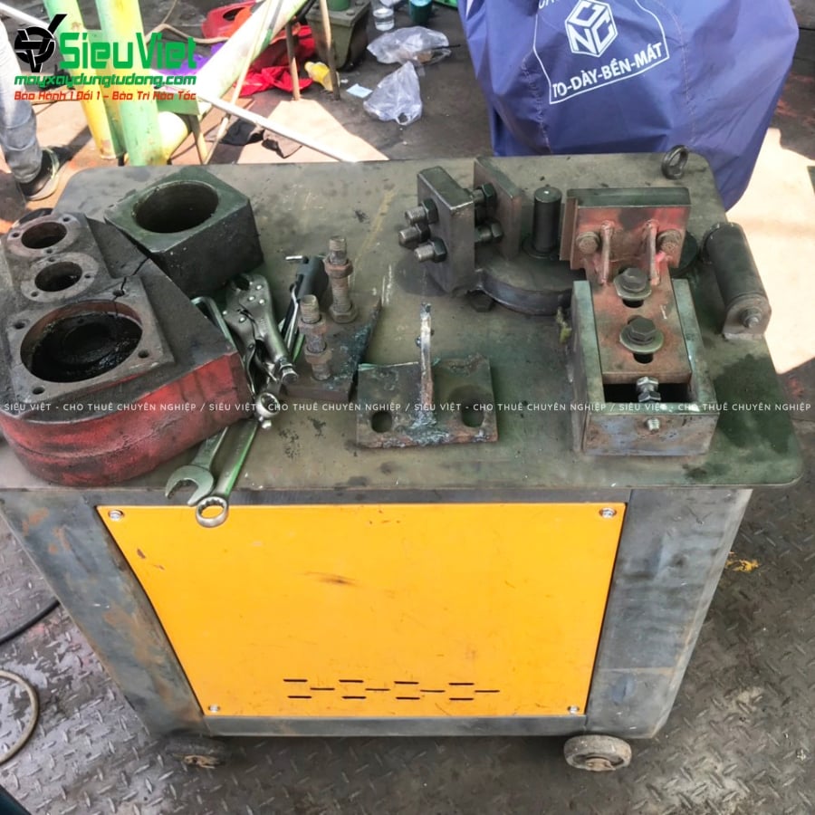 Máy uốn sắt GF25 Trung Quốc trước khi sửa