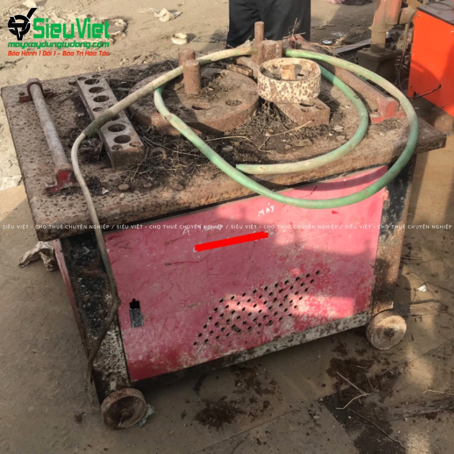 Máy uốn sắt GW45 Trung Quốc trước khi sửa