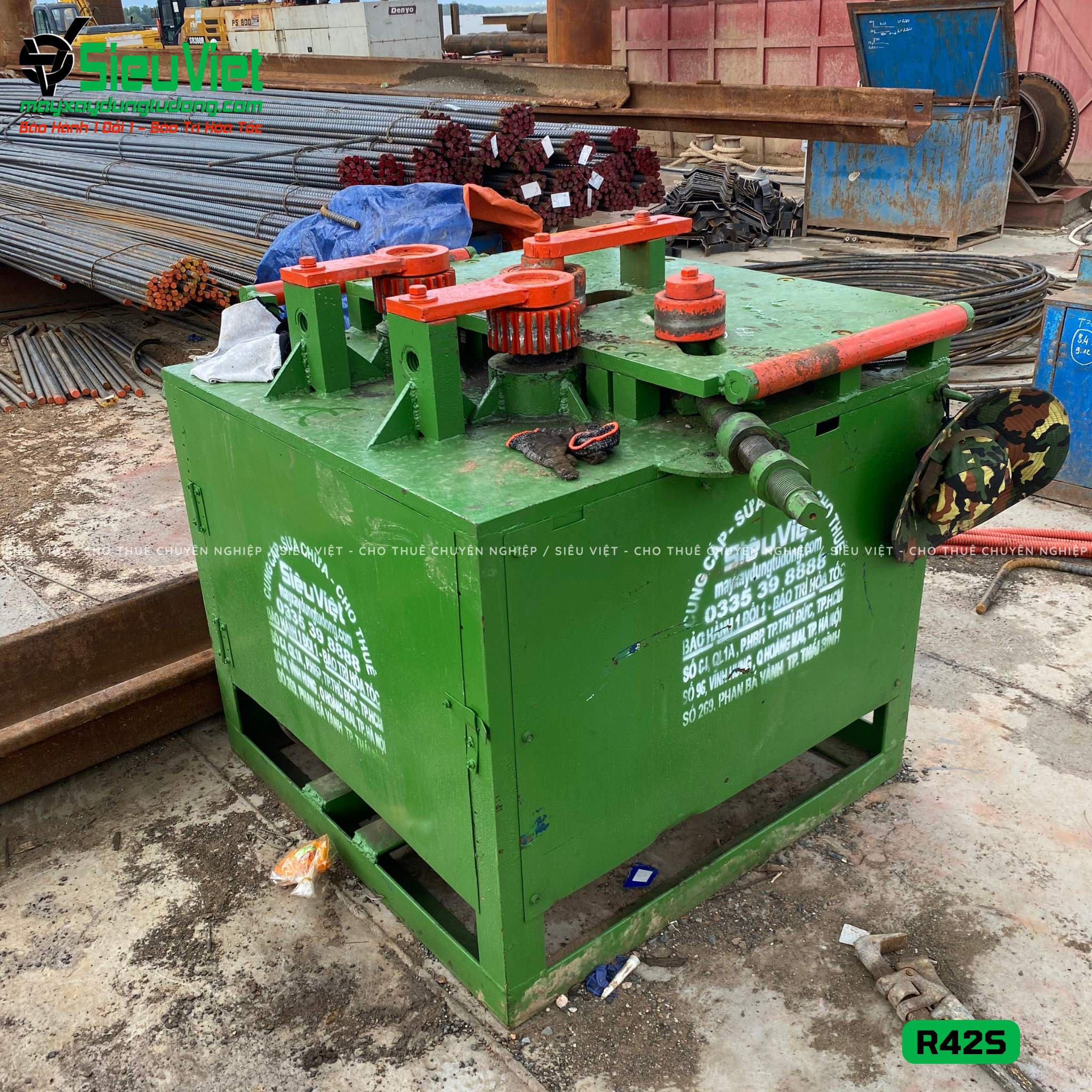 Chi tiết máy uốn đai tròn R42S Việt Nam cũ