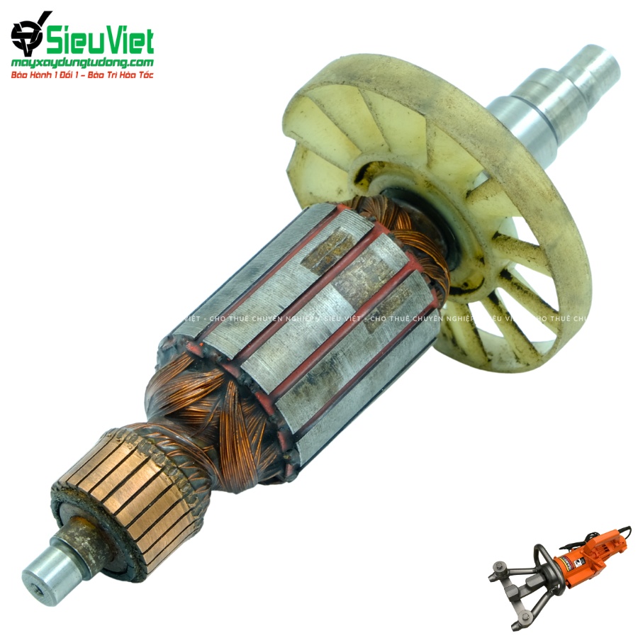 Rotor máy uốn sắt thủy lực cầm tay
