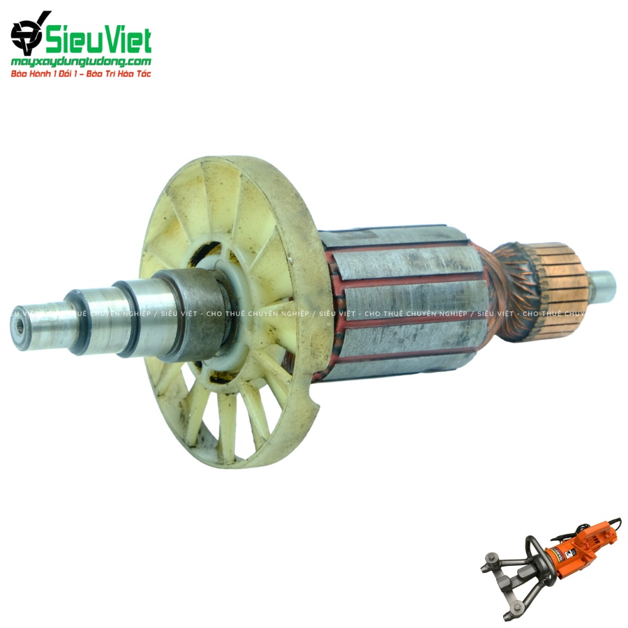 Rotor máy uốn sắt thủy lực cầm tay