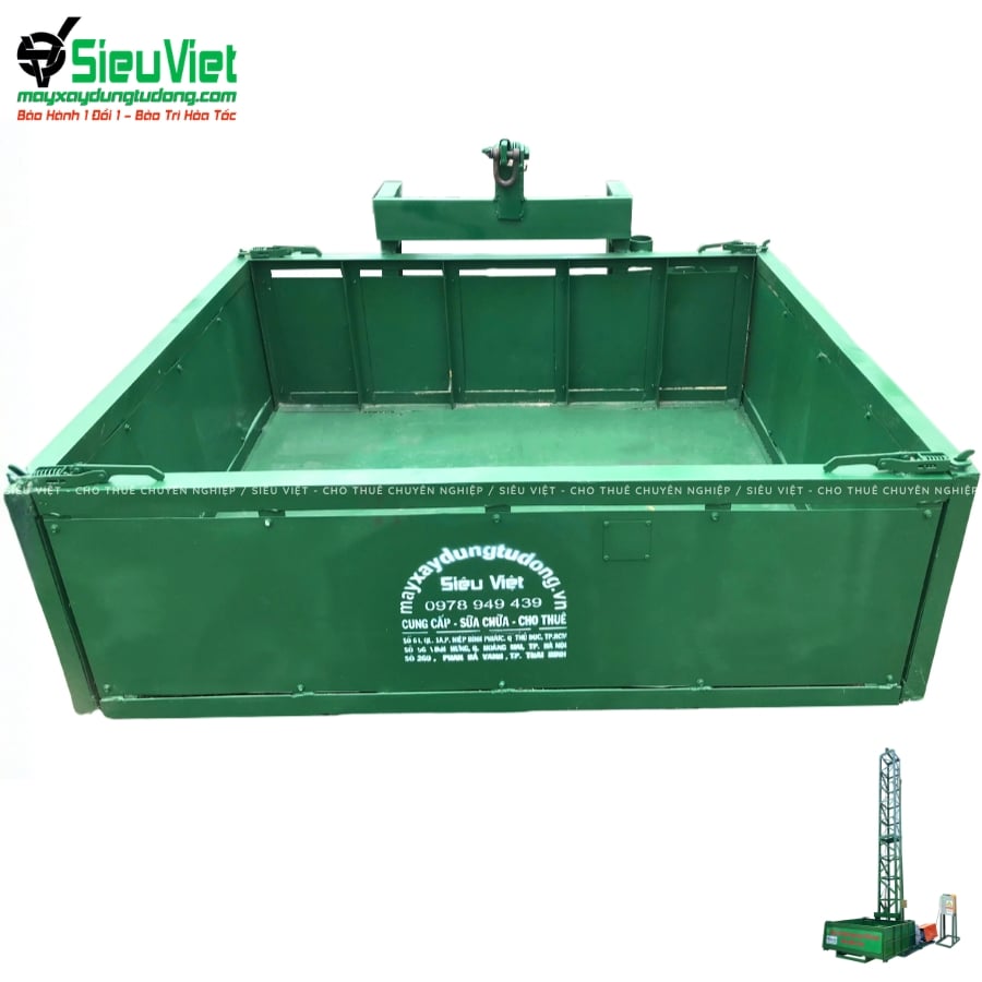 Thùng nâng hàng vận thăng nâng hàng VTSV500 VTSV1000