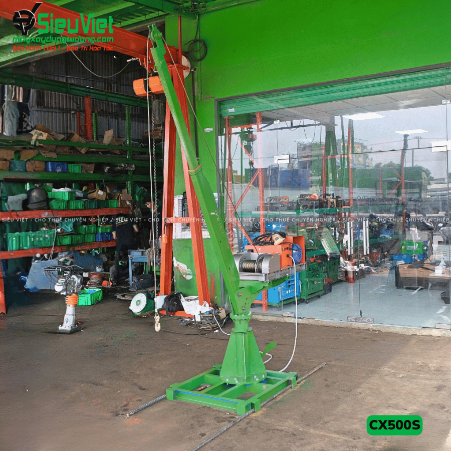 Trụ và đế của Cẩu xoay 360 độ CX500S