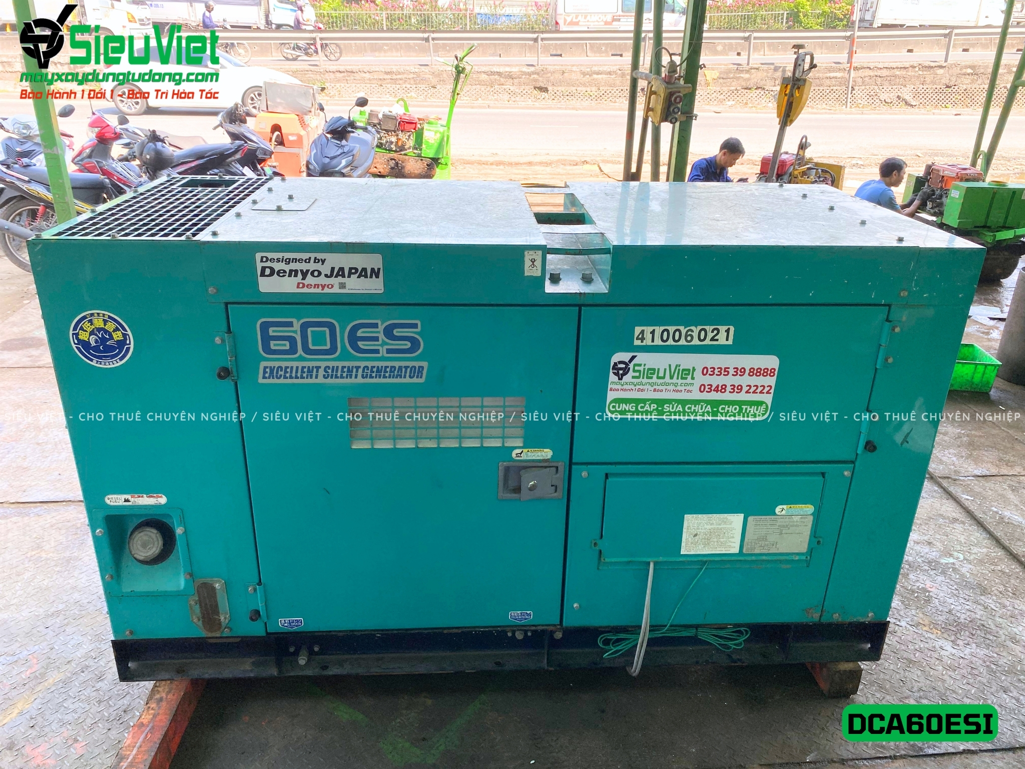 Máy phát điện 50kVA DCA60ESI