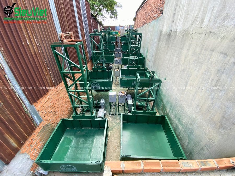 Cho thuê vận thăng nâng hàng 500kg VTSV500