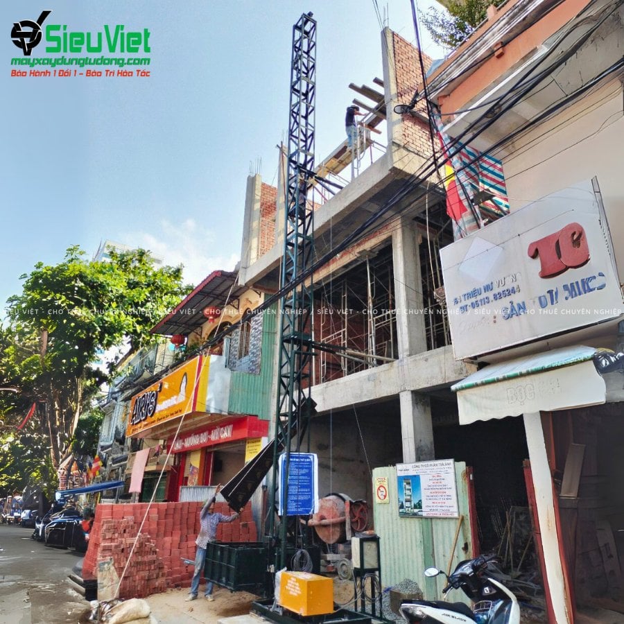 Vận thăng nâng hàng 500kg VTSV500