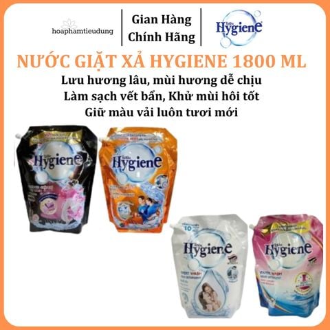 Nước giặt đậm đặc hương nước hoa Hygiene Thái Lan 1.8L
