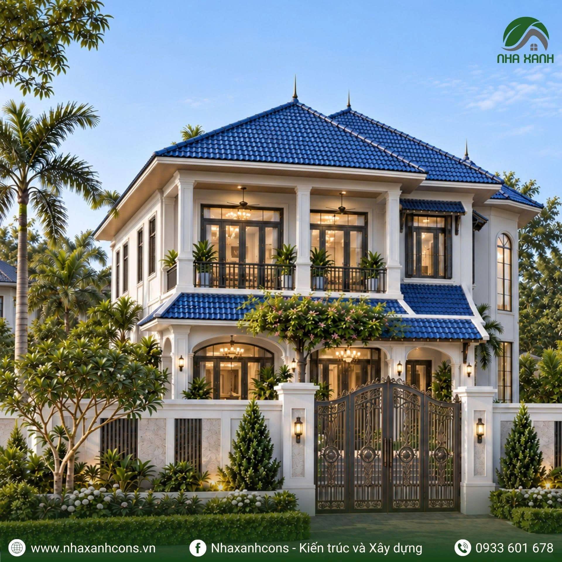 Biệt thự 2 tầng 100m2 tại An Giang