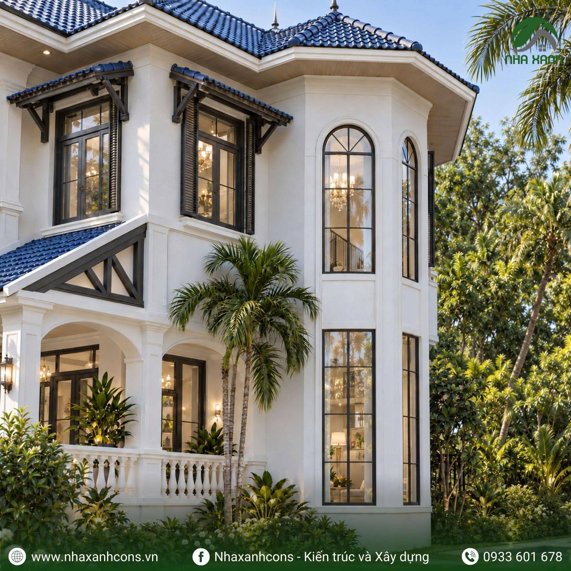 Biệt thự nhà vườn 2 tầng tại An Giang
