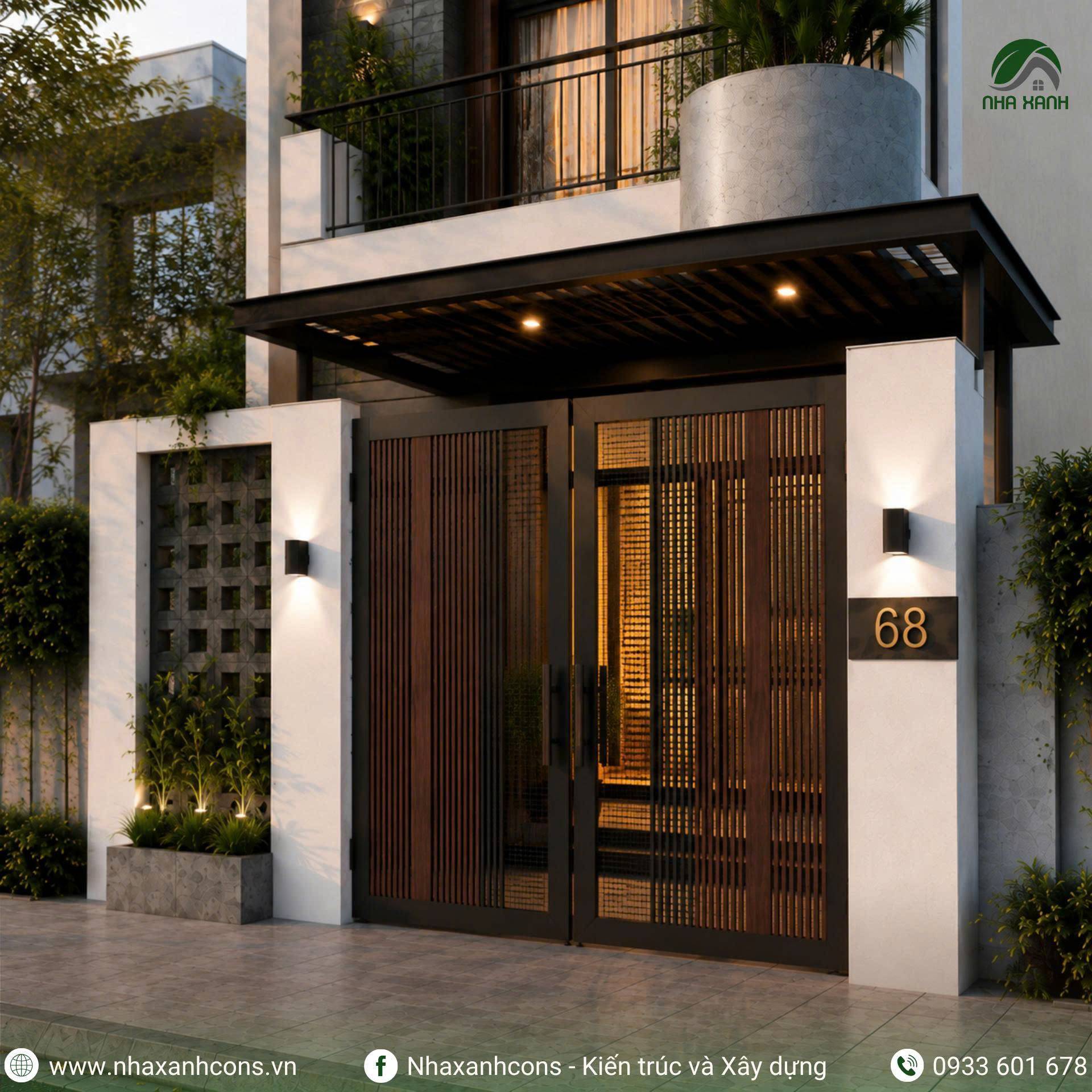 Nhà phố 2 tầng đẹp