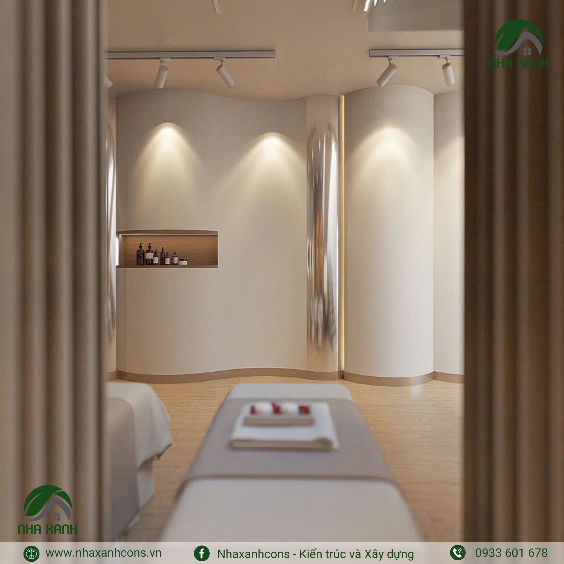 Thiết kế phòng spa đẹp