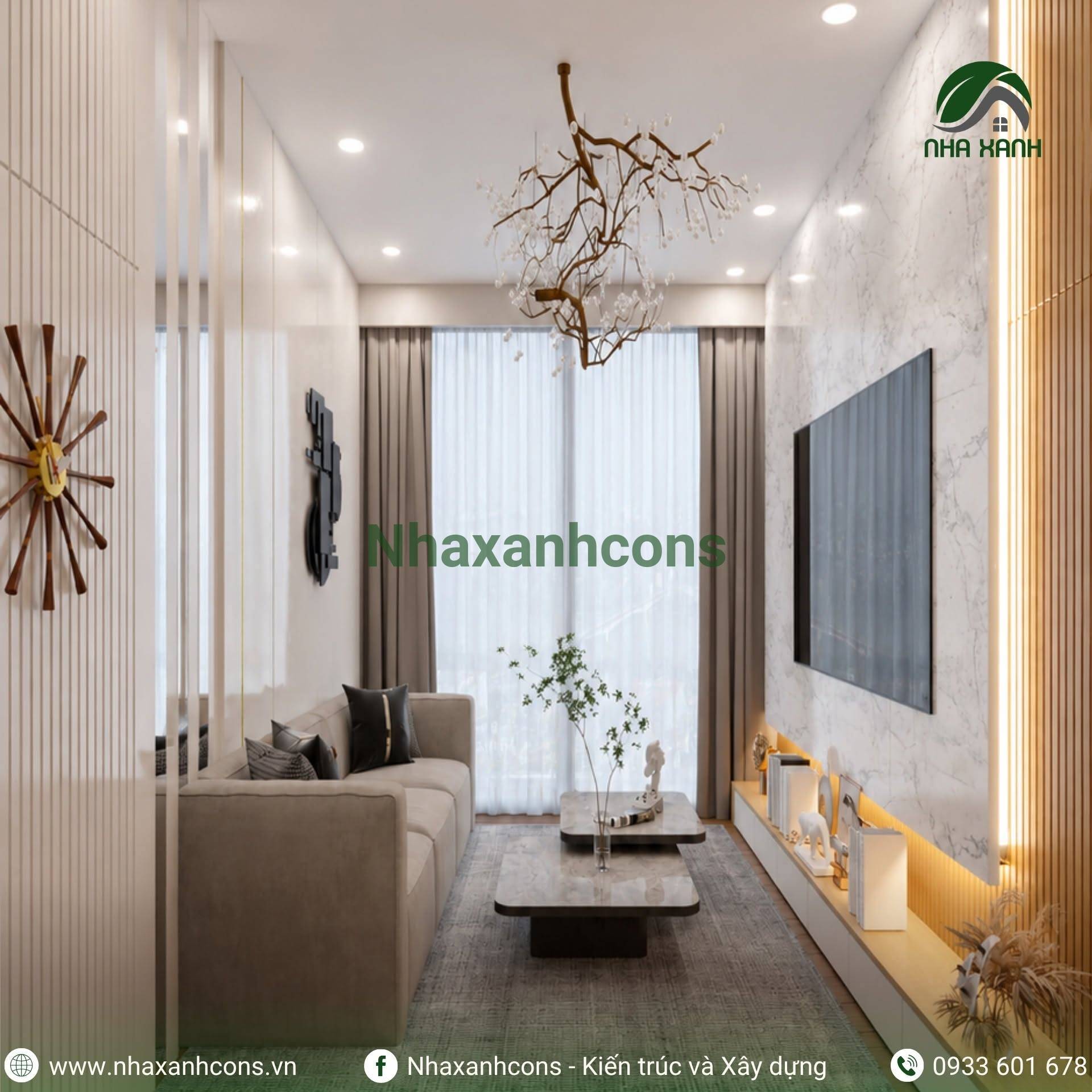 Thiết kế nội thất căn hộ chung cư King Crown Infinity