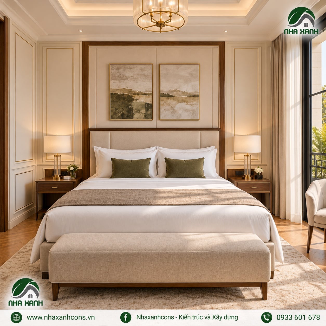 Thi công nội thất khách sạn