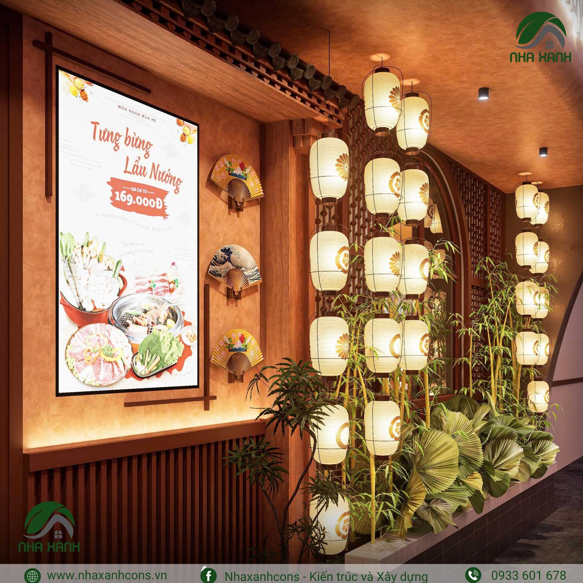 Thiết kế kiến trúc nhà hàng đẹp tại Bình Dương