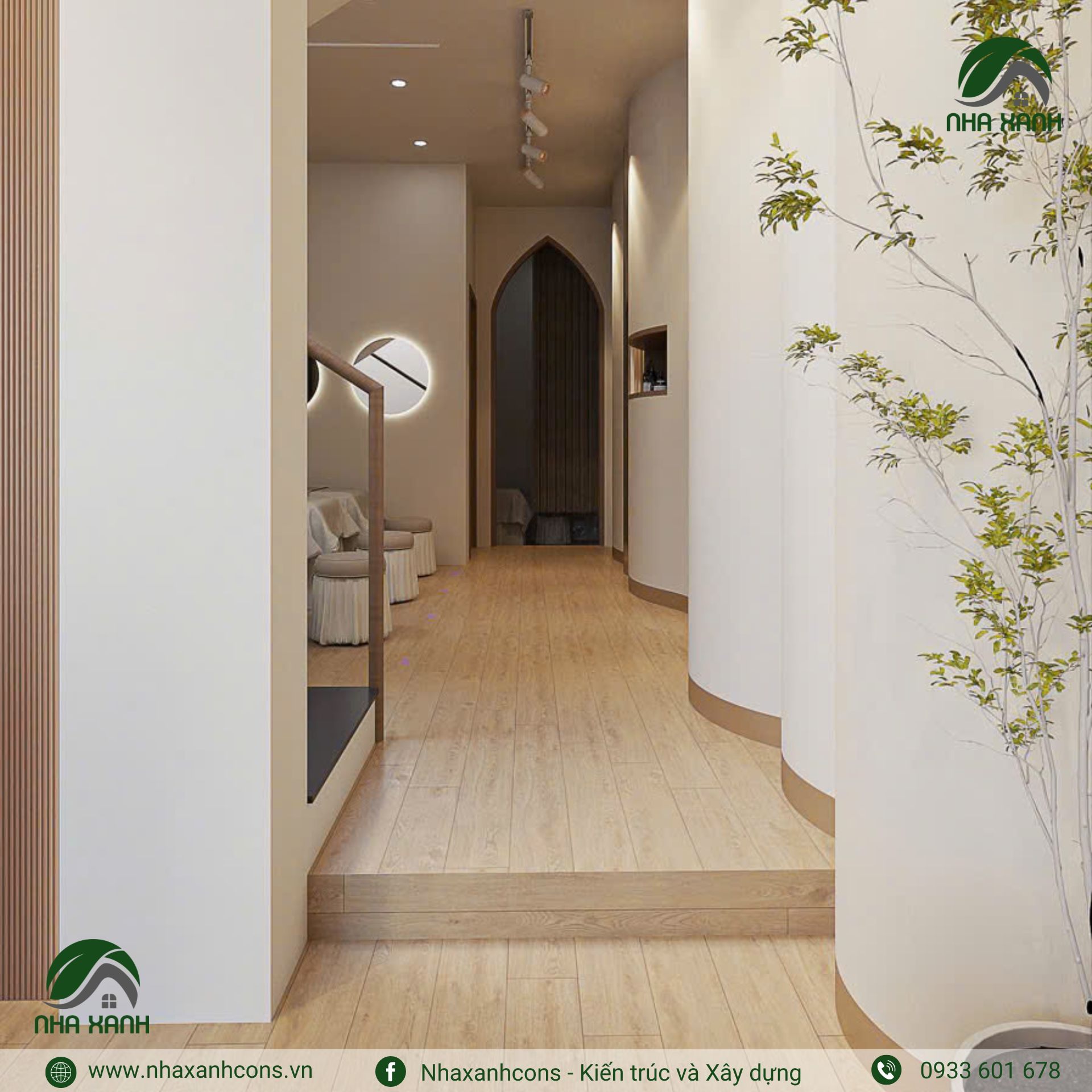 Thi công nội thất spa tại TPHCM