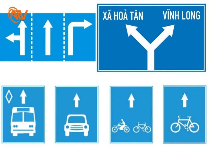 Những loại biển báo chỉ dẫn trong các loại biển báo giao thông đường bộ