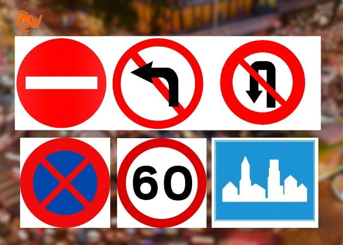 Những biển báo giao thông đường bộ thường gặp và phổ biến nhất