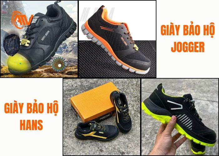 Giày bảo hộ Safety Jogger và giày bảo hộ Hans