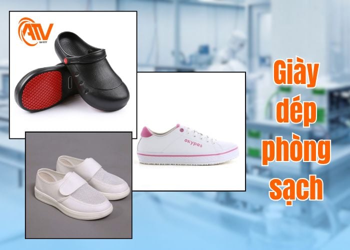 Giày dép phòng sạch chuyên biệt