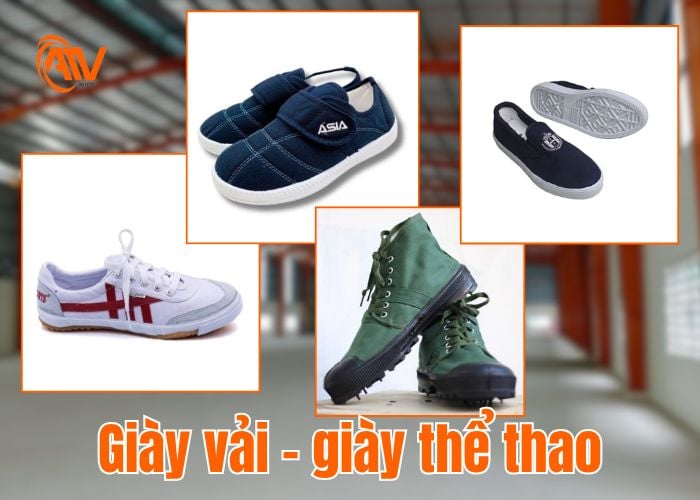 Giày vải - giày thể thao hiện đại, dễ phối đồ