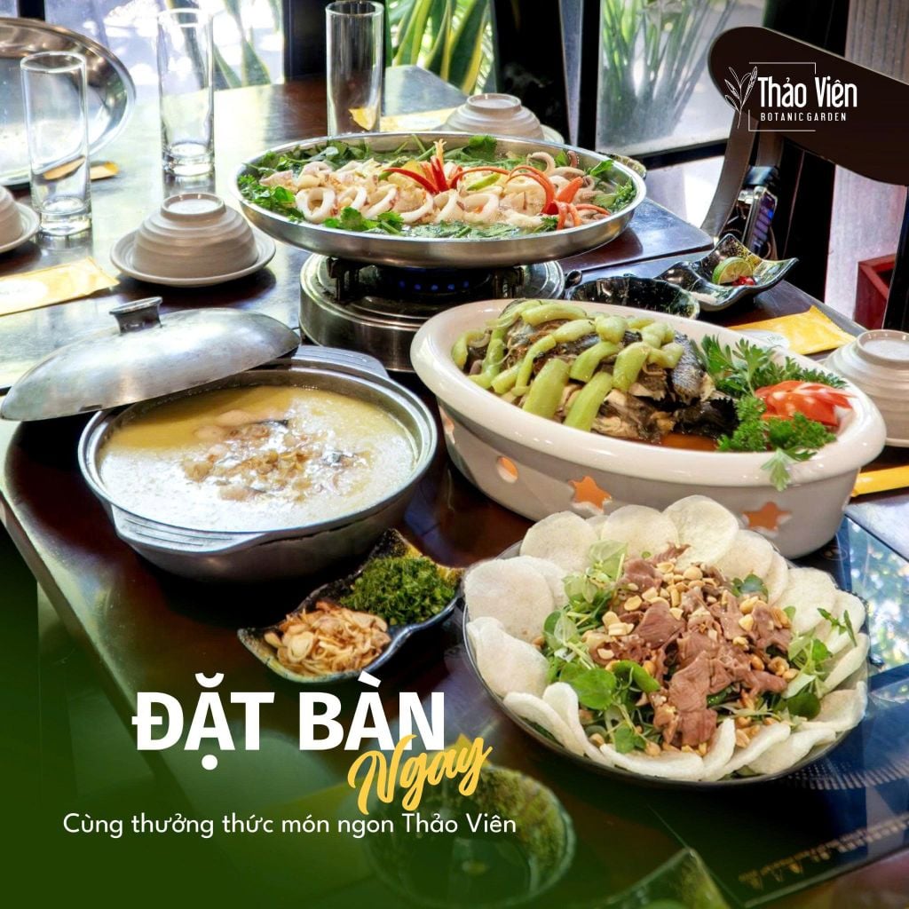 Món ngon tại Thảo Viên
