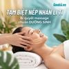 Tạm biệt nếp nhăn li ti nhờ kỹ thuật massage lướt trên bề mặt da chuẩn dưỡng sinh