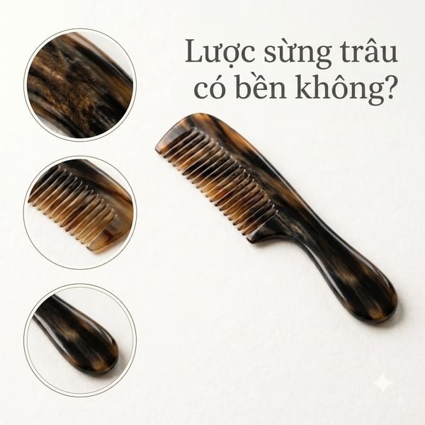Lược sừng trâu có bền không?