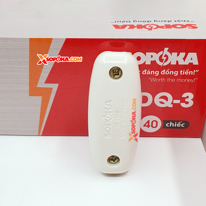 Công Tắc Treo Quả Nhót Dạ Quang 1200W 5A NDQ-3 SOPOKA