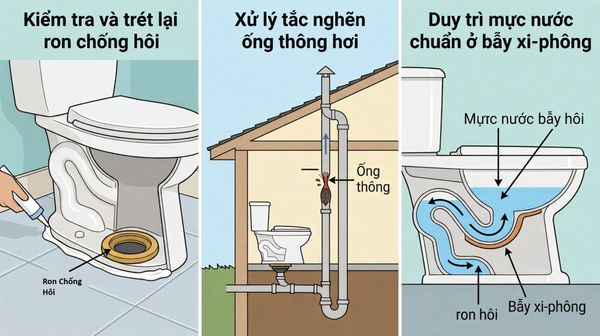 Cách Xử Lý Bồn Cầu Bị Hôi Triệt Để & Nâng Cấp Không Gian Cùng ARROW