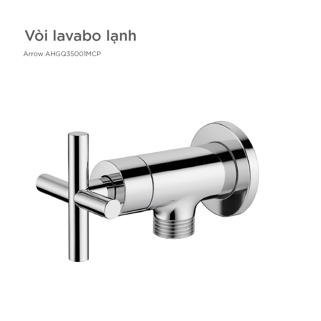 Vòi Lavabo Lạnh Arrow AHGQ35001MCP