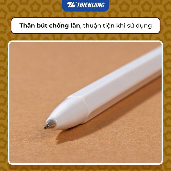 Hoshi Thiên Long PC-037/HS Thân bút chống lăn